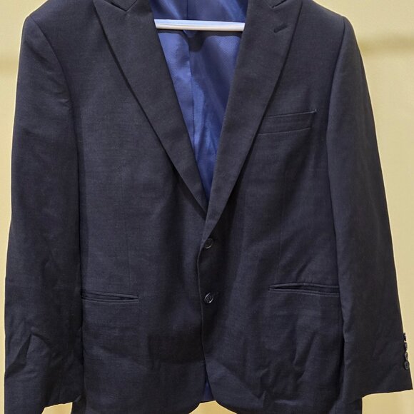 Men's Black Blazer Size 42S - Picture 2 of 5